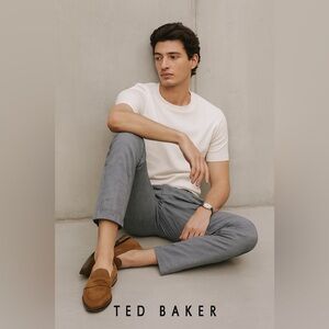 Ted Baker Men's Charcoal Chinos